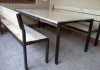 Фото Металлические кованые лавочки, скамейки, столы, стеллажи в Тюмени: в склад